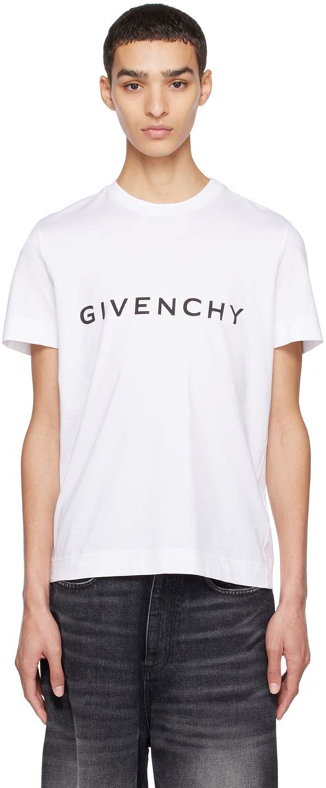 givenchy white t shirt price|Givenchy graphic t shirt.